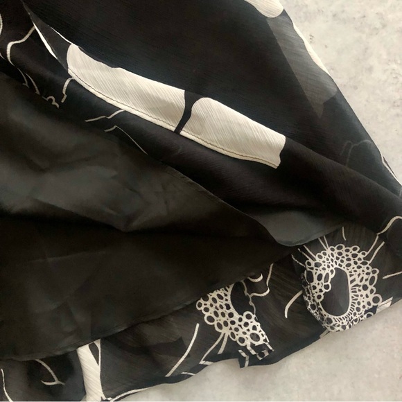 LONDON TIMES Retro 90's Style Floral Halter Fit & Flare Party Dress, 4P - Picture 9 of 10